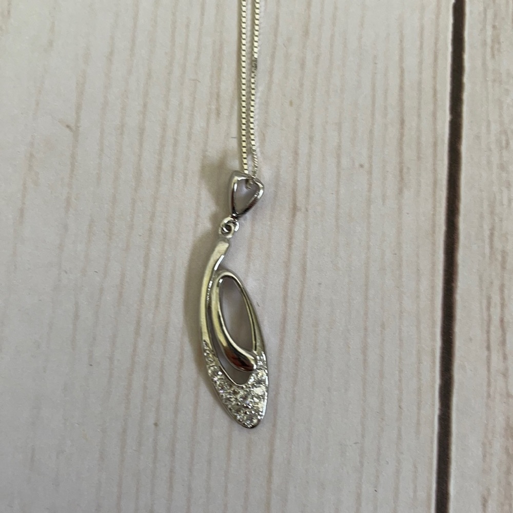Modern CZ Design Gorgeous Necklace